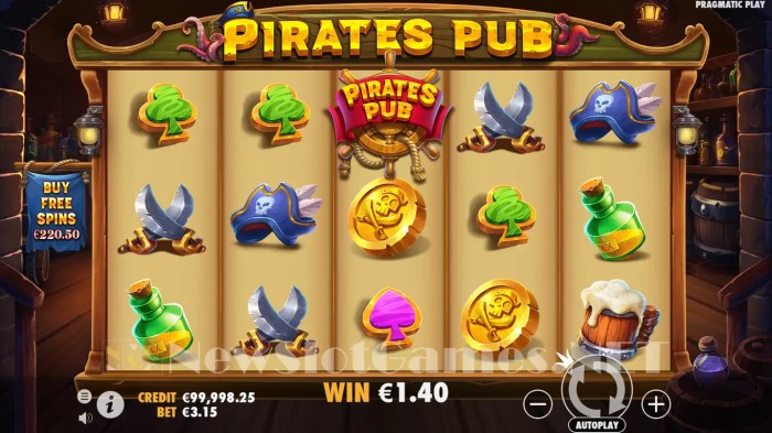 Strategi bermain slot gacor di Pirates Pub